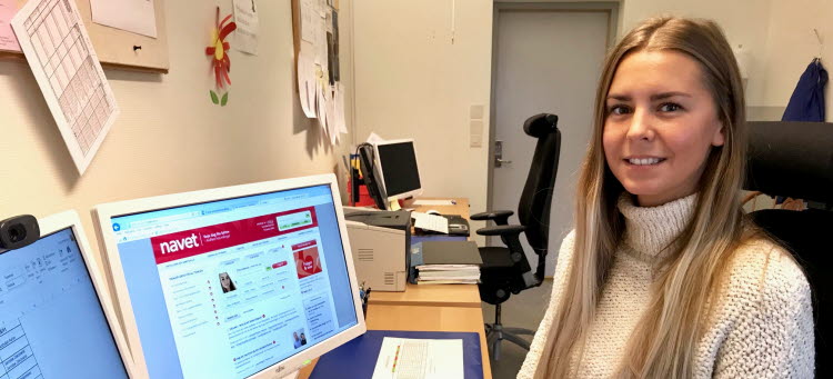 Elina Andersson är en av våra medicinska sekreterare.