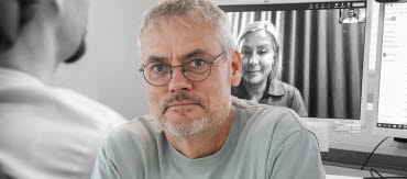 Pär Eriksson, folkhälsoepidemiolog på Regionstab Lärande och förnyelse