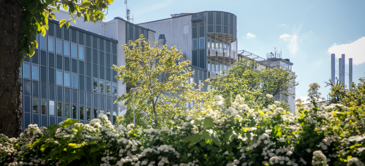 Bild på Västerviks sjukhus från utsidan.