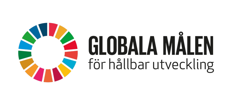 Logotype Globala målen för en hållbar utveckling