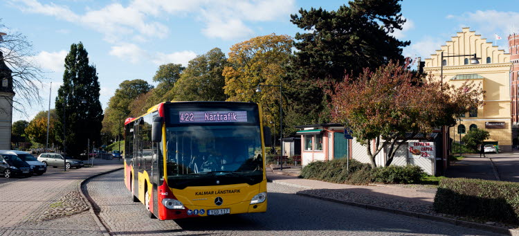 Buss på gata