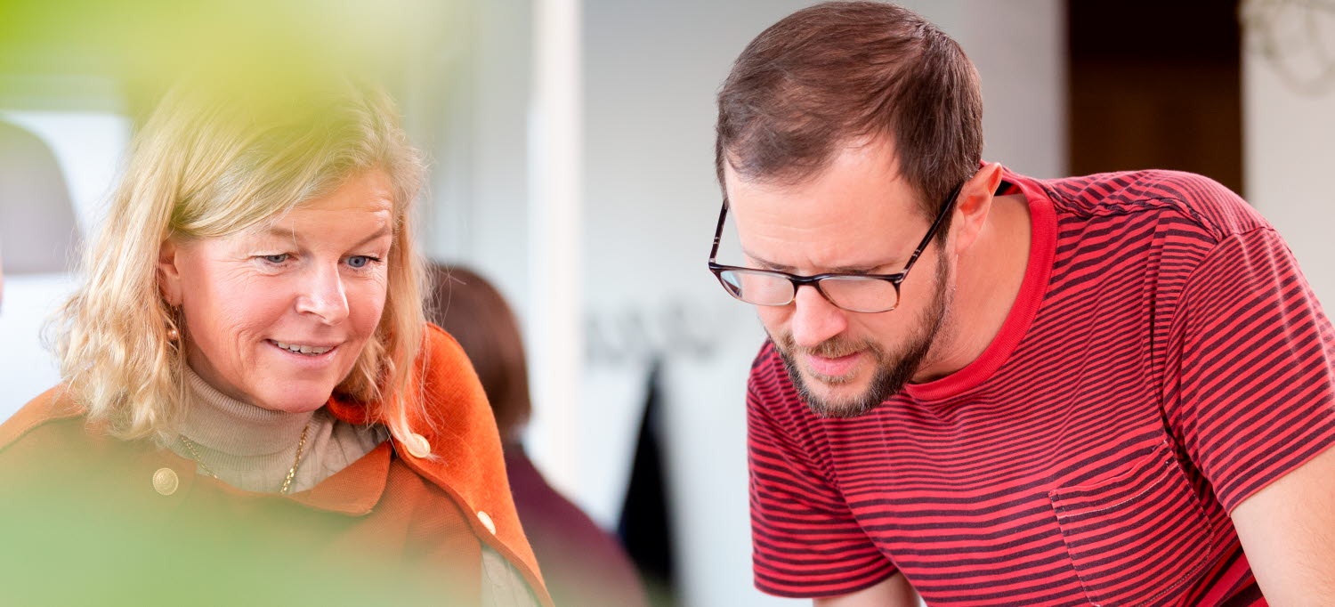 Bild på Maria Stegefors och Johan Lundbäck.